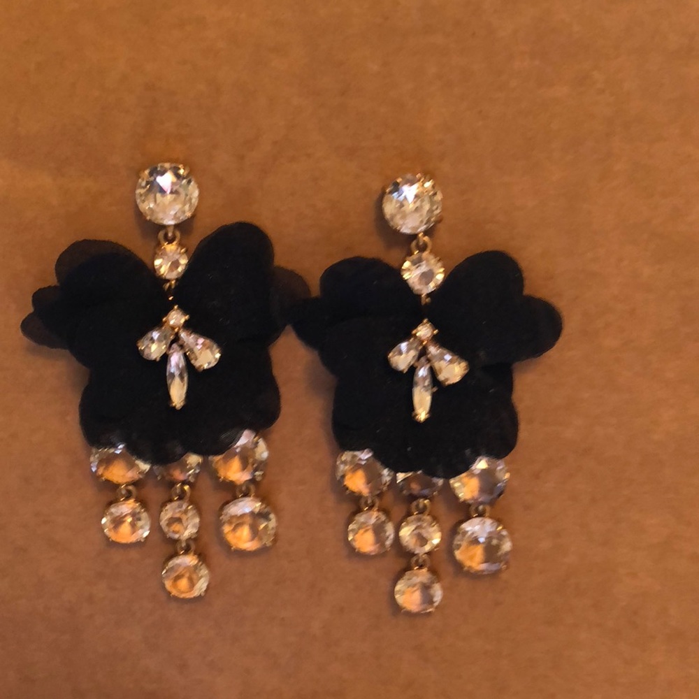 J. Crew Chandelier Statement Earrings